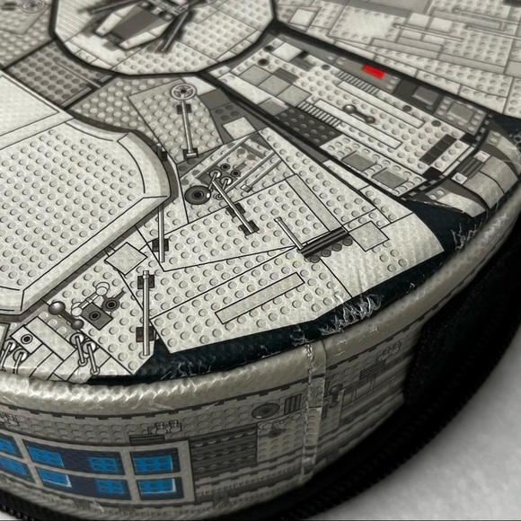LEGO Star Wars Millennium Falcon Carrying Case Bag ZipBin Storage Case - Picture 11 of 12